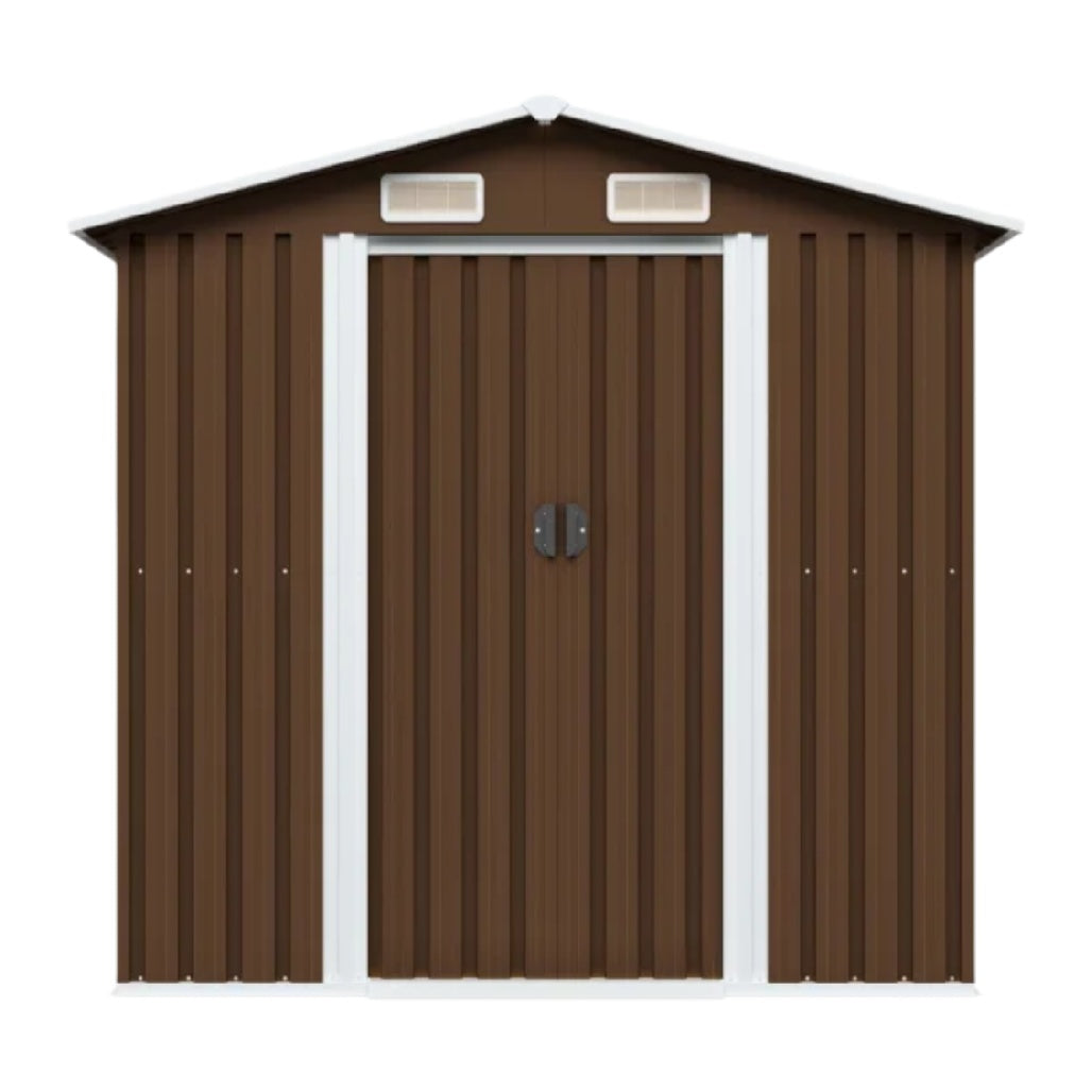 Garden Storage Shed for Outdoor Use in Metal - 200 x 100 x 180