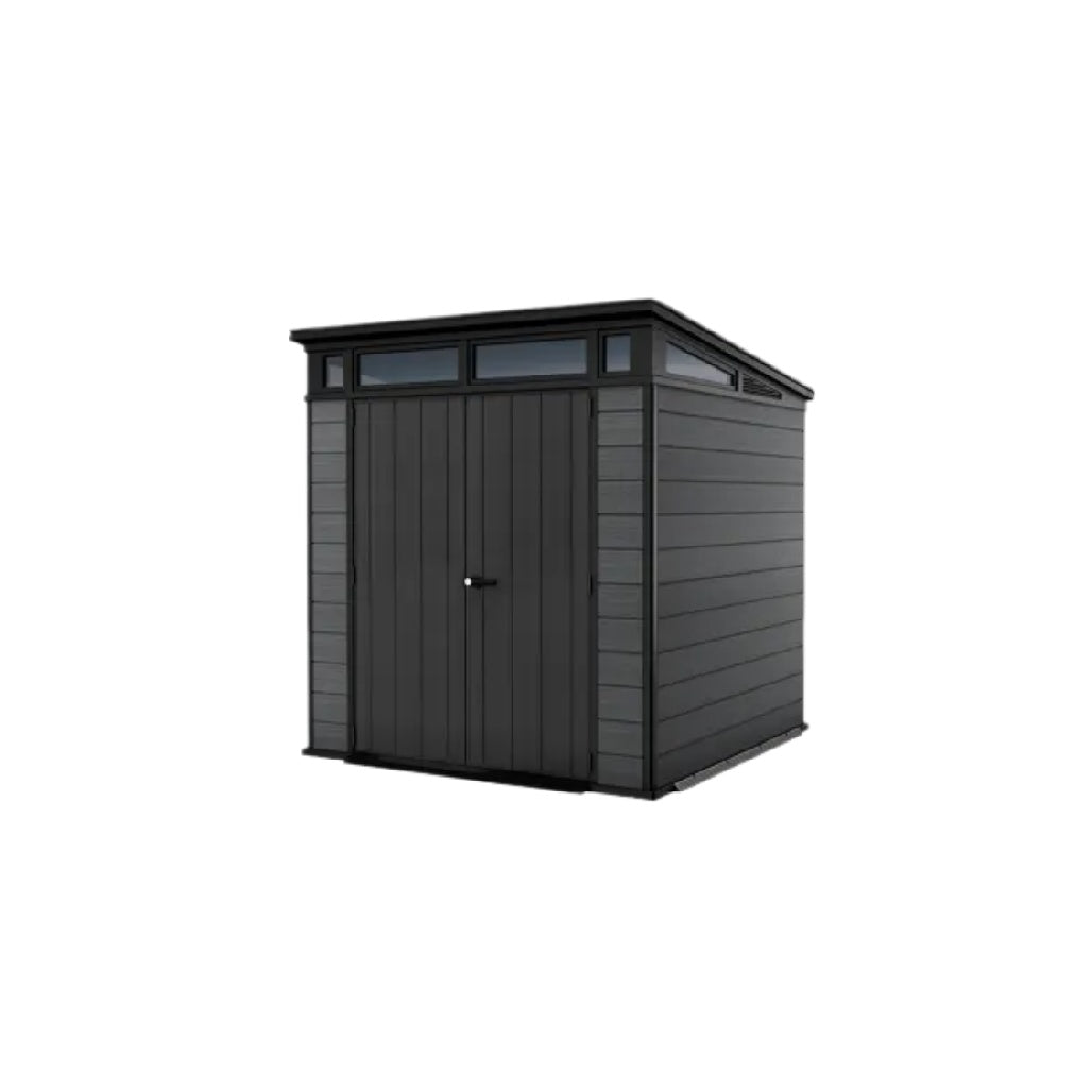 Storage Shed for Garden Use Made from Durable Resin - 150 x 120 x 180